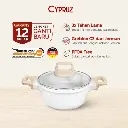 Cypruz WHITE Granite Die Cast Panci 20cm 6X1