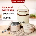 Cypruz Portable Insulated Lunch Box:2pcs 50X1