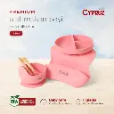 Cypruz Infant Baby Feeding Set:5pcs (PINK) 25X1