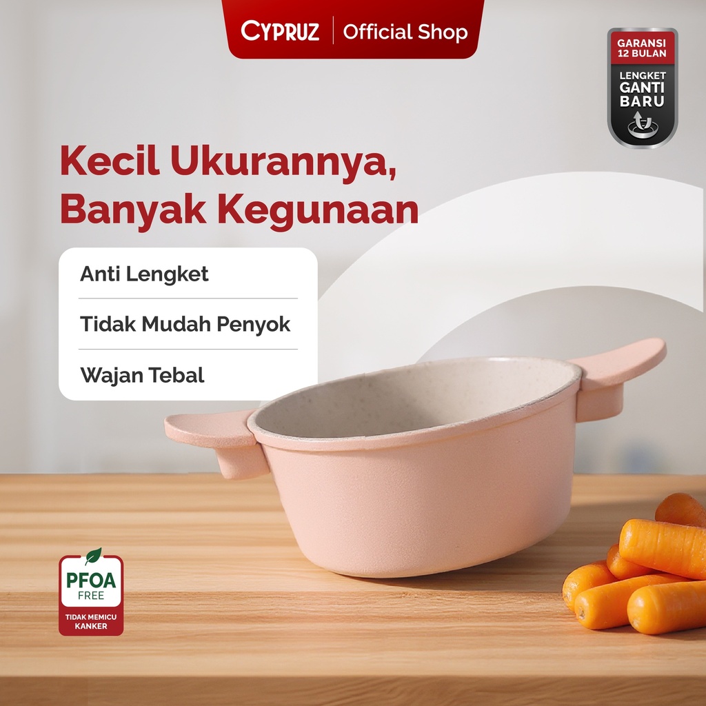 Cypruz Forged Color Series Gg.Warna PANCI 14cm 40x1