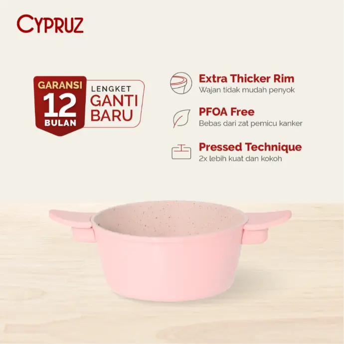 Cypruz Forged Color Series Gg.Warna PANCI 14cm 40x1