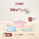Cypruz Colourful Mini Pan Set:4pcs 6X1