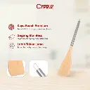 Cypruz Beech+Stainless Series: Turner FULL 12/144X1