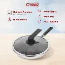 Cypruz Anti Scratch 304 Stainless Wok 32cm 6X1