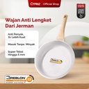 Cypruz White Granite Die Cast Fry Pan