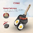 Cypruz Grey Diecast Egg Frypan