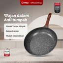 Cypruz Grey Marble Series Fry Pan