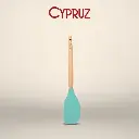 Cypruz Utensil Gagang Kayu Kepala Silicone Spatula