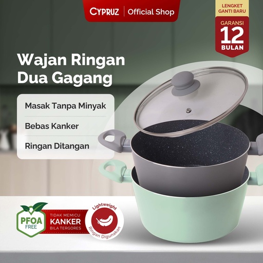 Cypruz Featherlight Series Casserole + Lid