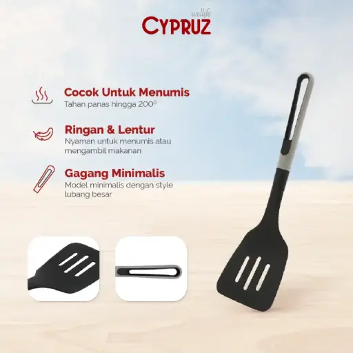 [AM-0921] Cypruz Utensil Gg.Lubang Kepala Nylon: Turner LUBANG 24/144X1