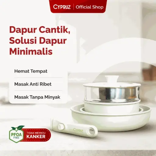 [PI-0950] Cypruz Detachable Pan Set: 4in1 Pan 6X1