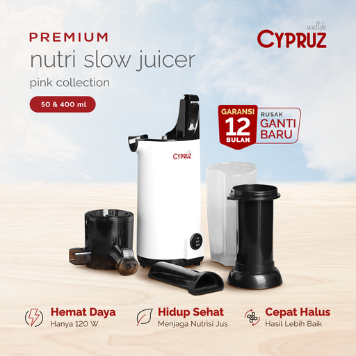 [JR-0001] Cypruz Slow Juicer 8X1 