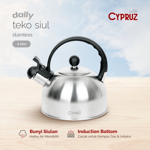 Cypruz Tea Pot Stainless
